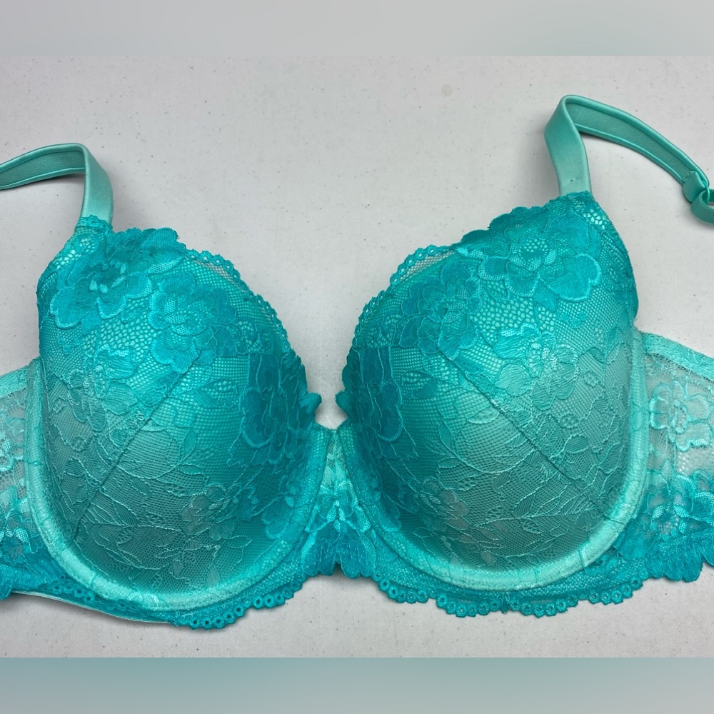LS MERMAID BLU FADE OUT Lightly Lined Underwire, 34 DD *P1061